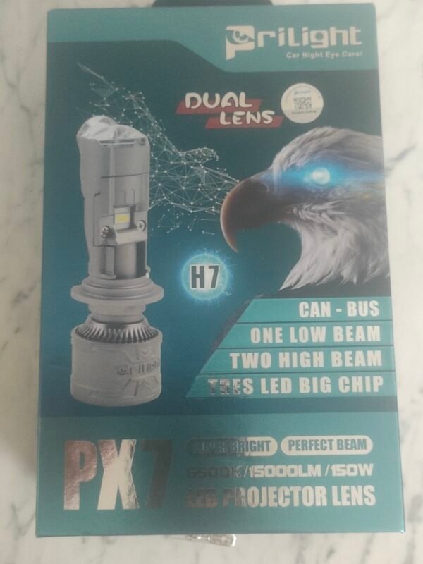 PRILIGHT px7 (H7) 150w (code +double far)